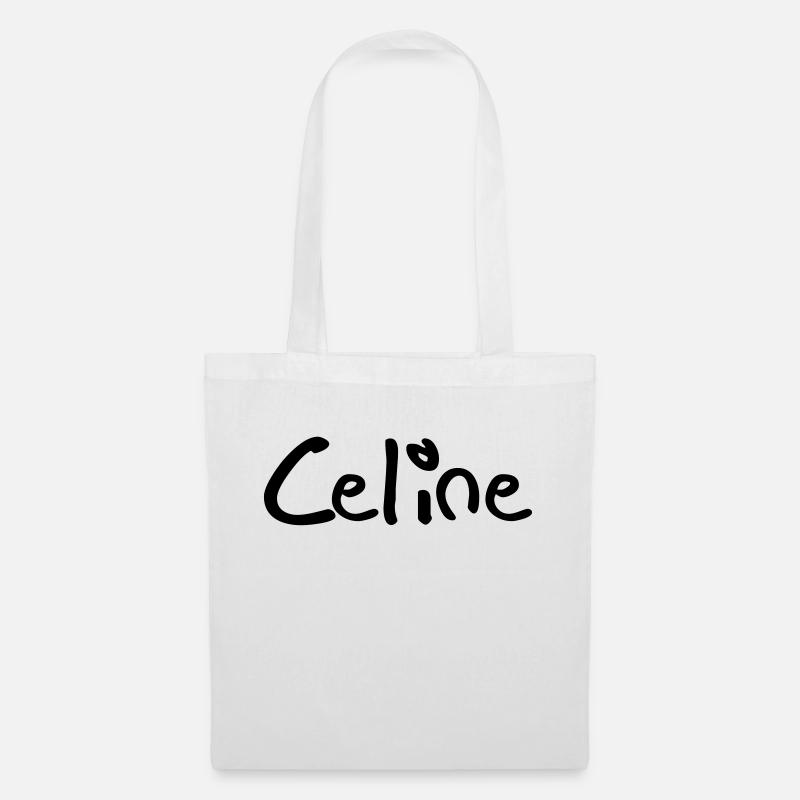 celine - Stoffbeutel - Weiß