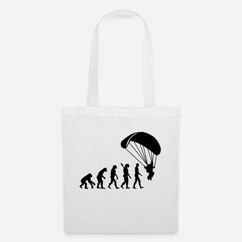 Évolution Parachutisme - Sac en tissu - blanc