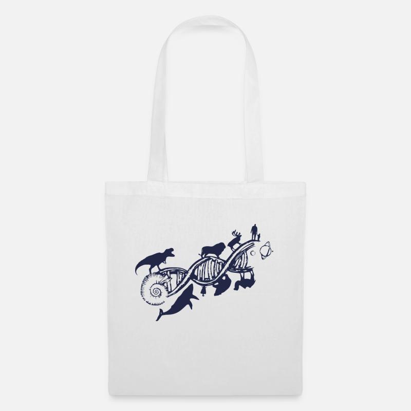 evolution - Tote Bag - white