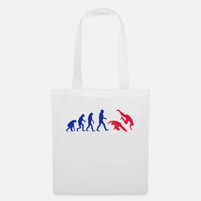 Capoeira Evolution logo - Sac en tissu - blanc