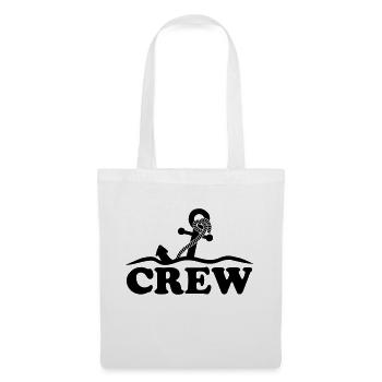 Anchor under water waves crew design - Tote Bag - white - Front