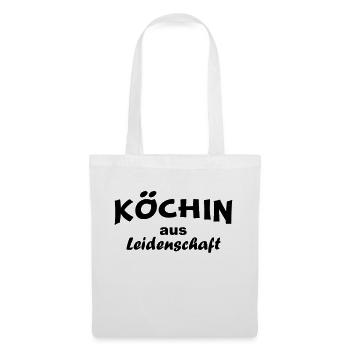 Köchin aus Leidenschaft - Stoffbeutel - Weiß - Vorne