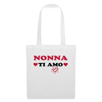 Nonna ti amo - Tote Bag - white - Front