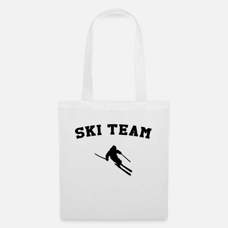 Skiteam - Stoffbeutel - Weiß