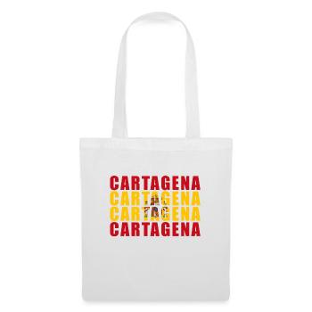 CARTAGENA SPANIEN - Stoffbeutel - Weiß - Vorne