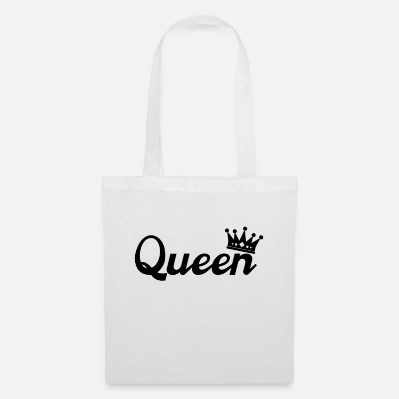Queen - Stoffbeutel - Weiß