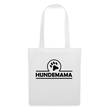 hundemama - Stoffbeutel - Weiß - Vorne
