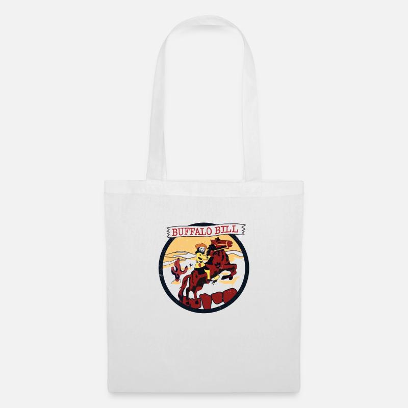 Buffalo Bill - Priesterversion - Stoffbeutel - Weiß