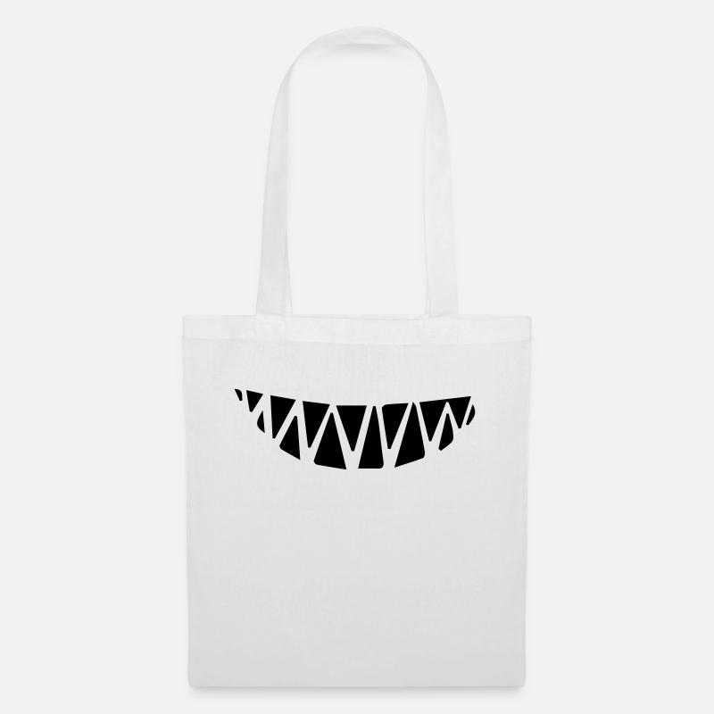 Smiling teeth minimum distance - Tote Bag - white