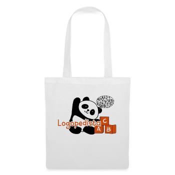 Panda Speech Therapist - Tote Bag - white - Front