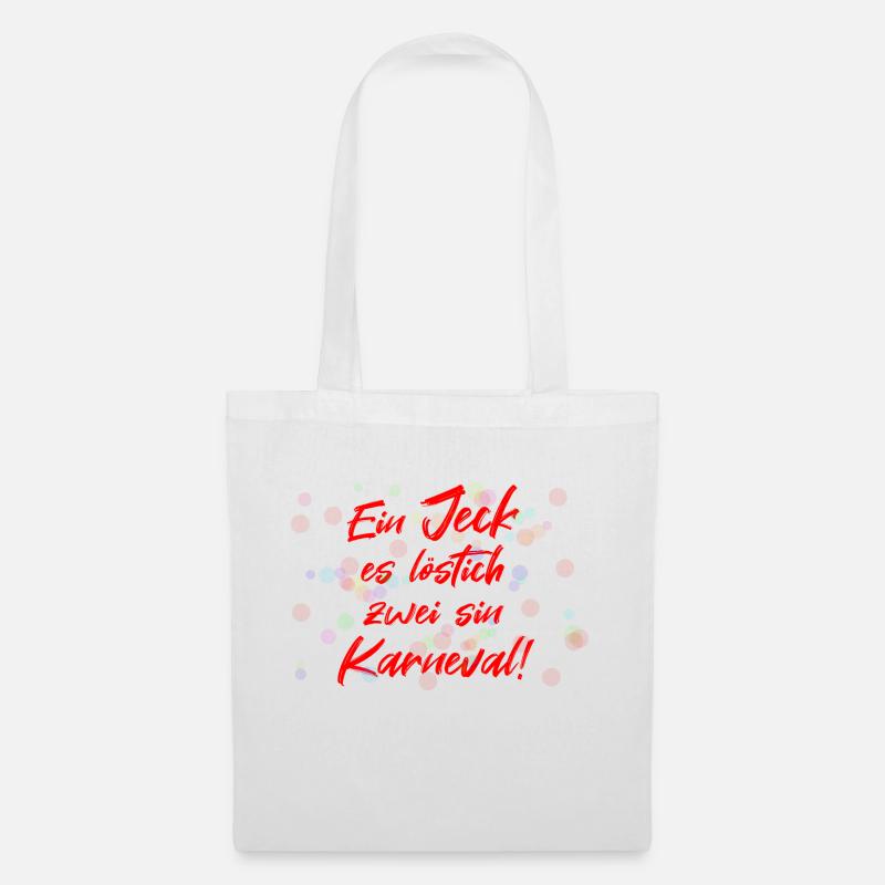 Köln Karneval - Stoffbeutel - Weiß