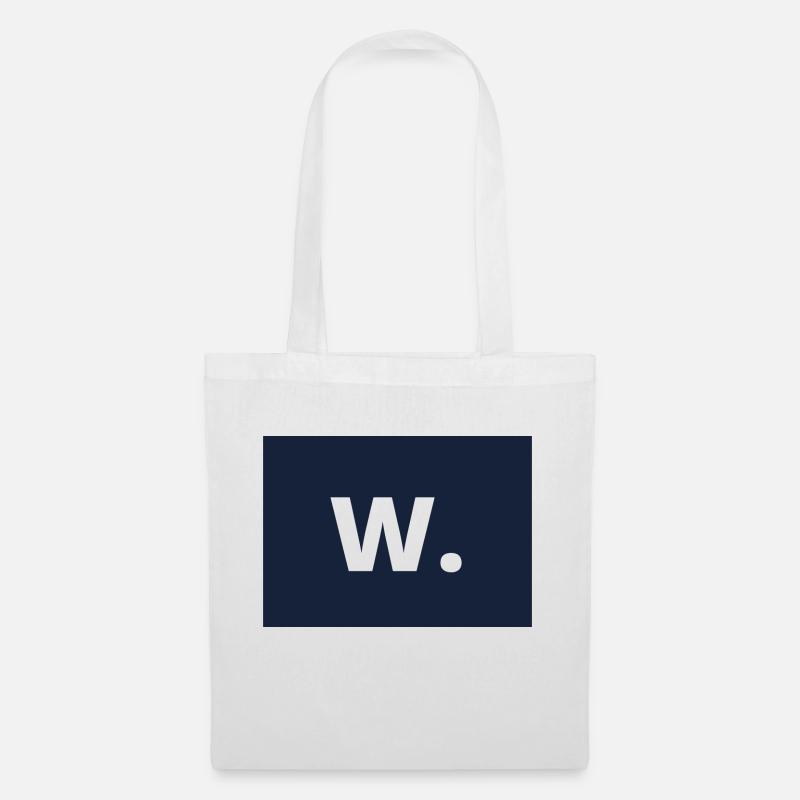 W.. - Stoffbeutel - Weiß