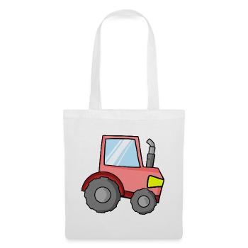 Tractor for children - Tote Bag - white - Front