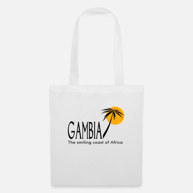 gambia - Stoffbeutel - Weiß