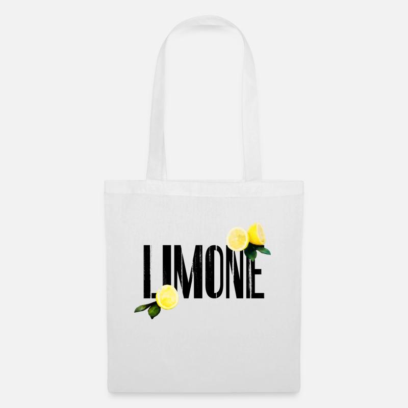 Limone - Sac en tissu - blanc