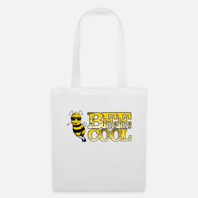 Bee Cool - Stoffbeutel - Weiß