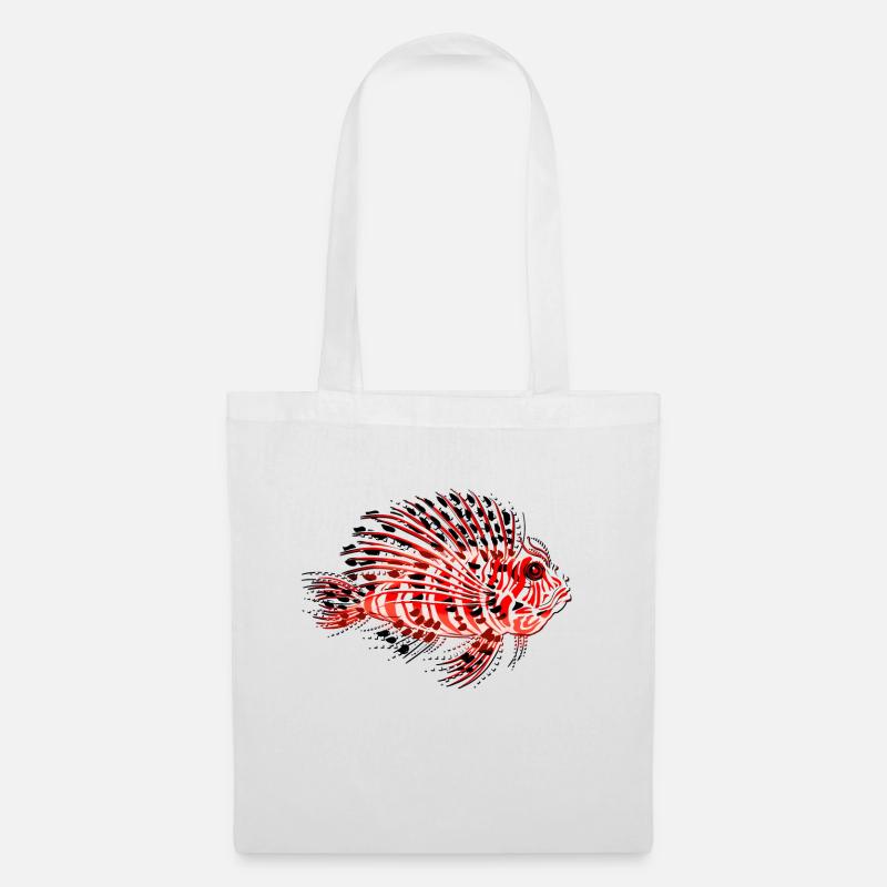 Lionfish Devilfish - Tote Bag - white