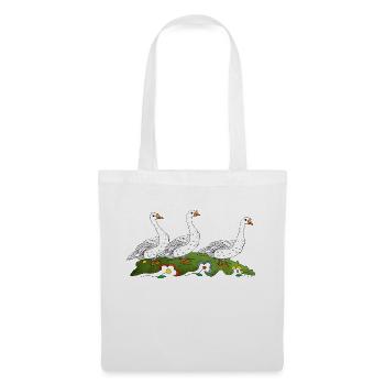 Geese - Tote Bag - white - Front