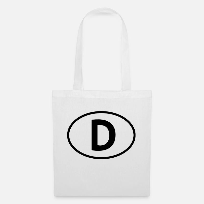D - Stoffbeutel - Weiß