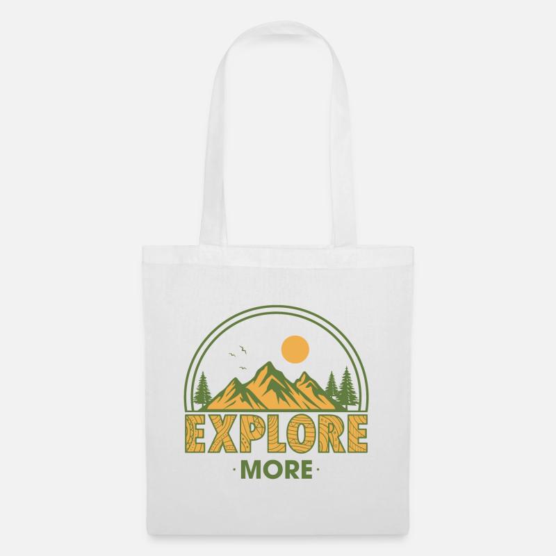Explore More - Tote Bag - white