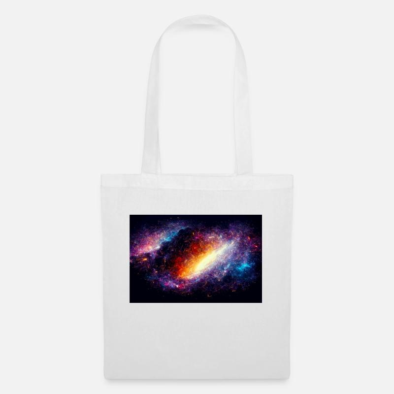 Galaxy - Tote Bag - white