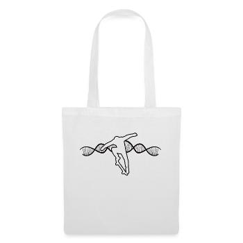 Skateboard Sakten Longboard Skater Skateboarding - Sac en tissu - blanc - Devant