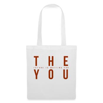 THE FUTURE IS WAITING FOR YOU - Stoffbeutel - Weiß - Vorne