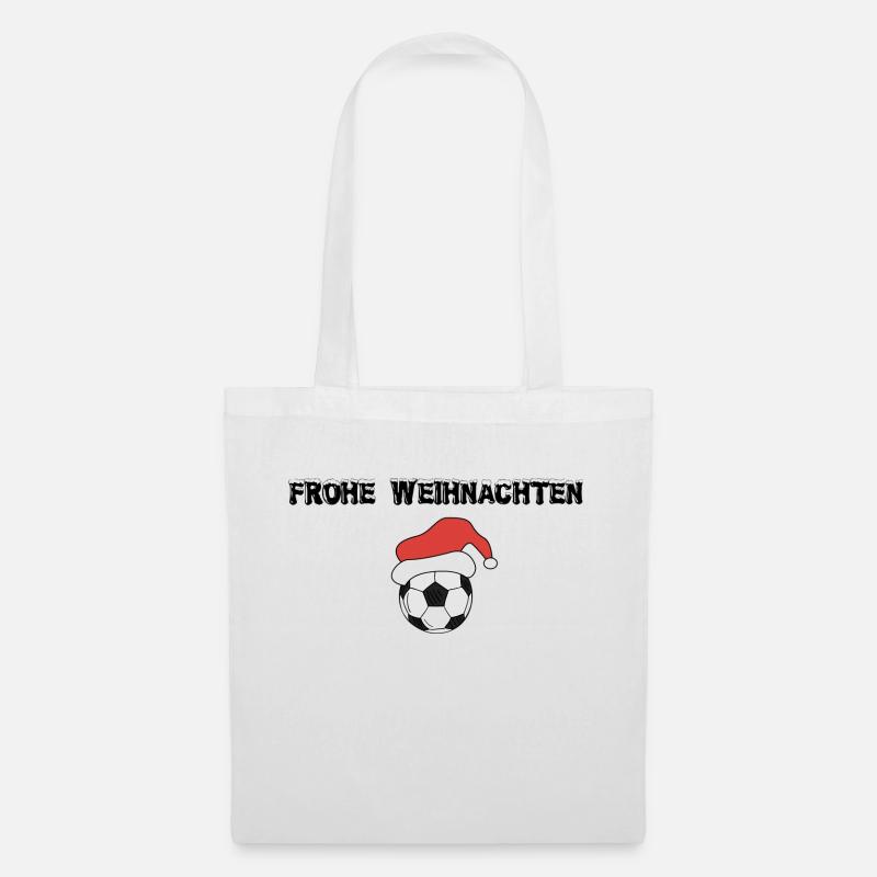Frohe Weihnachten - Stoffbeutel - Weiß