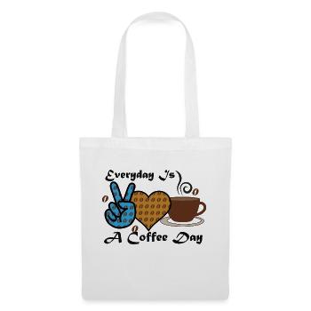 Everyday Is A Coffee Day - Tote Bag - white - Front