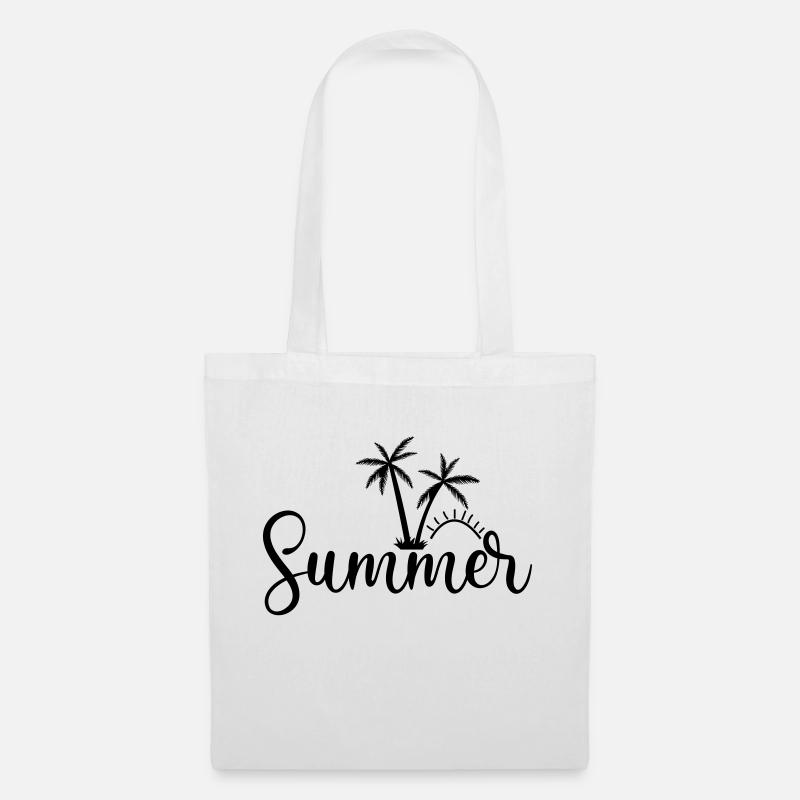 5 summer - Stoffbeutel - Weiß
