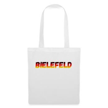 Bielefeld - Stoffbeutel - Weiß - Vorne