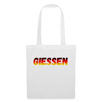 Gießen - Stoffbeutel - Weiß - Vorne