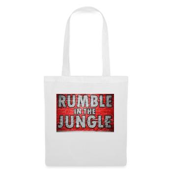 Rumble in the Jungle Brick Wall Graffiti - Tote Bag - white - Front