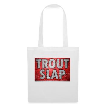 Trout Slap Brick Wall Graffiti - Tote Bag - white - Front