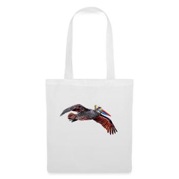 Pélican - Sac en tissu - blanc - Devant