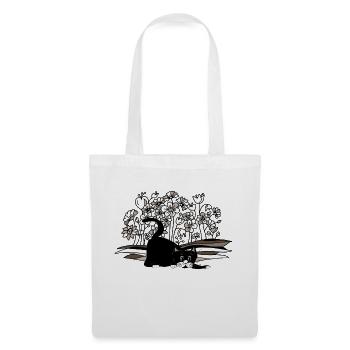 Cat - Tote Bag - white - Front
