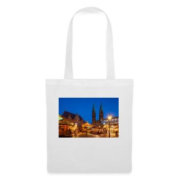 Bremer Weihnachtsmarkt - Stoffbeutel - Weiß - Vorne
