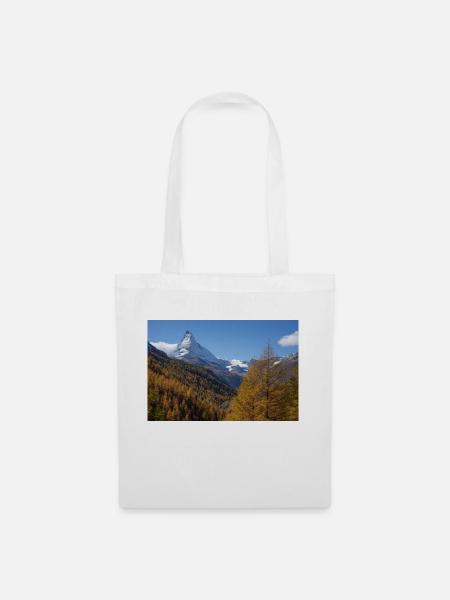 Matterhorn - Tote Bag - white