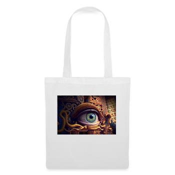 looking eye by daniel costa - Tote Bag - white - Front