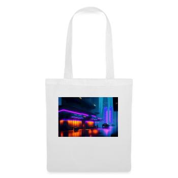 AI-Art Future Picture - Tote Bag - white - Front