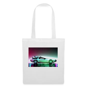 delorean - Stoffbeutel - Weiß - Vorne