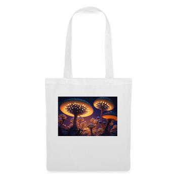 Mushroom city - Tote Bag - white - Front