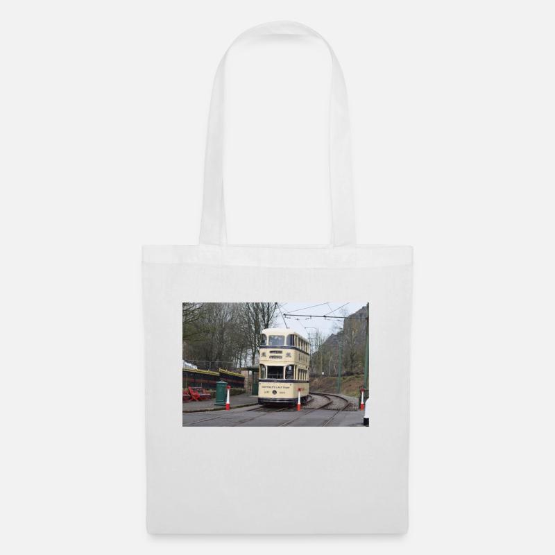 Sheffield's Last Tram - Tote Bag - white