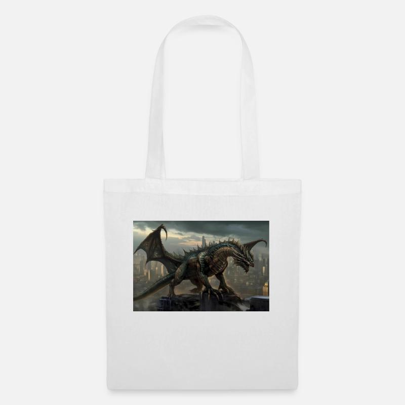 Dragon 3 - Sac en tissu - blanc