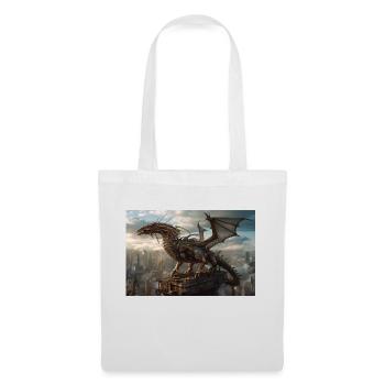Dragon 1 - Sac en tissu - blanc - Devant