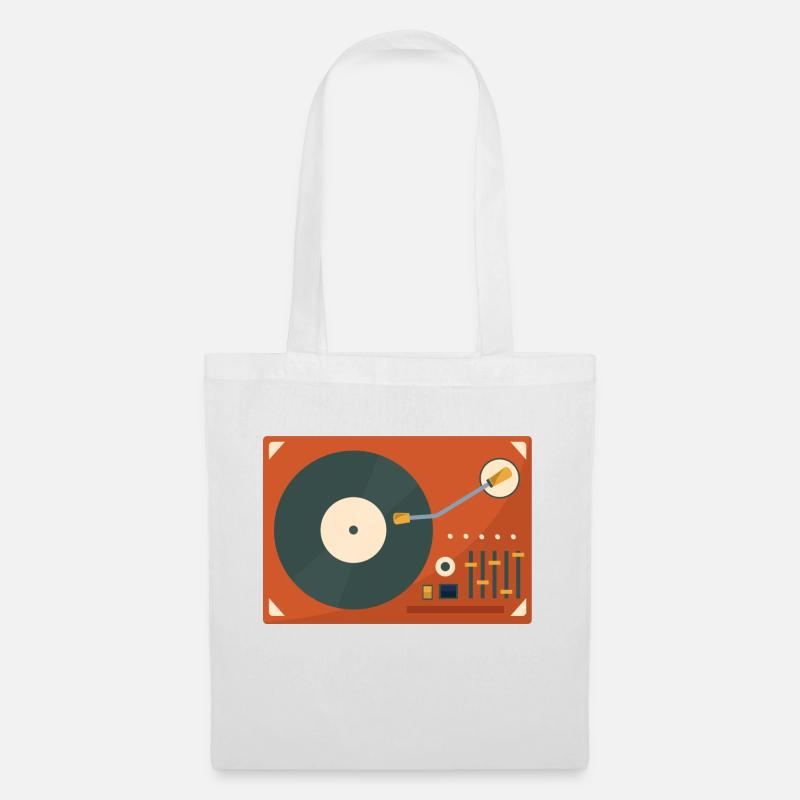 Record player - Tote Bag - white