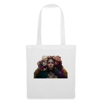 Voodoo Woman Geschenk - Stoffbeutel - Weiß - Vorne