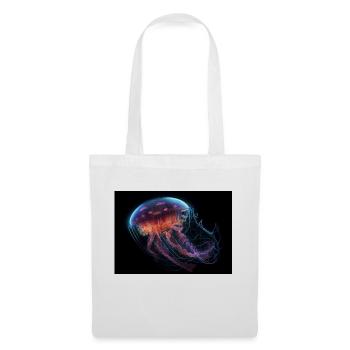 Electric Bloom - Tote Bag - white - Front