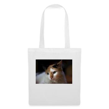 Die Katze - Stoffbeutel - Weiß - Vorne