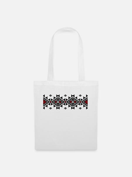 AMAZIGH BERBER KABYLE Z AMAZIGH KABYLE MOTIV - Stoffbeutel - Weiß